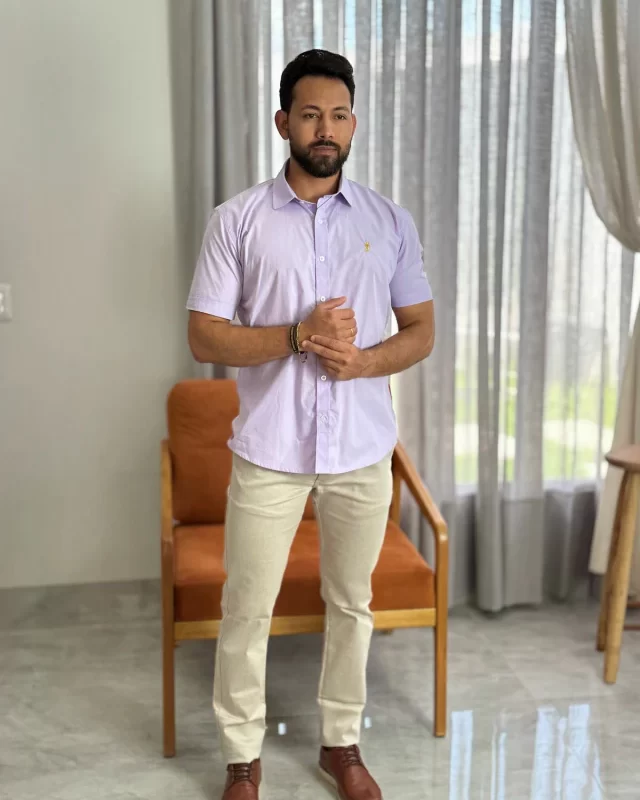 Camisa Premium Lilás MC