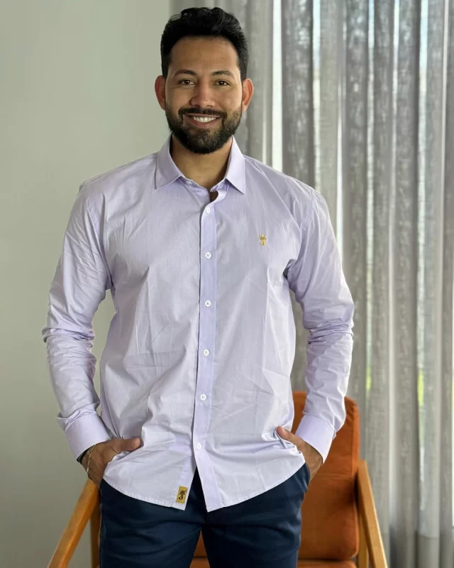 Camisa Premium Lilás ML