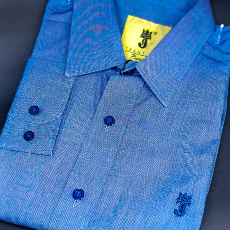 Camisa Verano Azul ML Premium